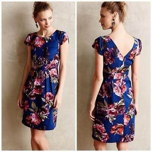 Anthropologie Moulinette Soeurs Floral Dress Size 4
